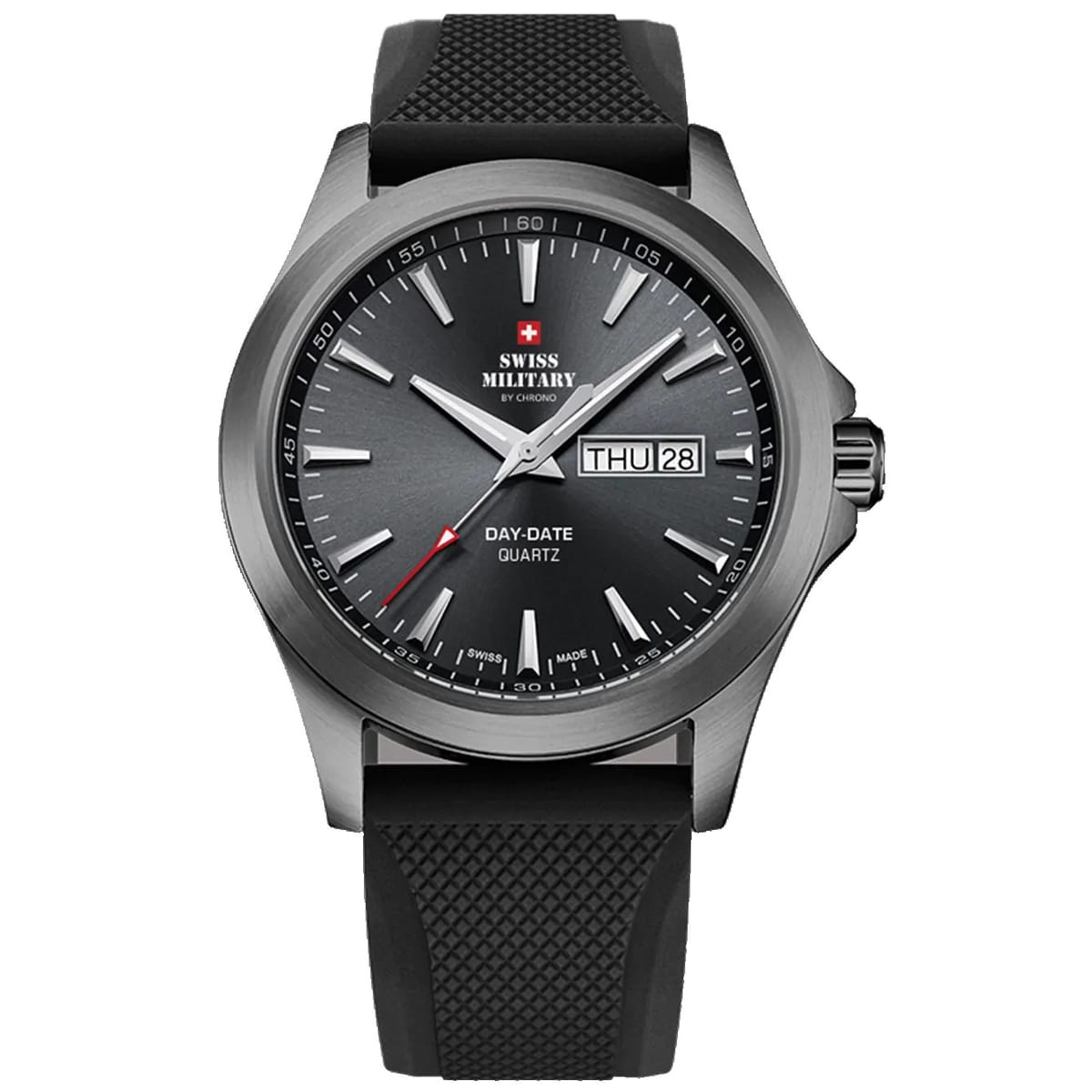 MONTRE SWISS MILITARY HOMME SILICONE